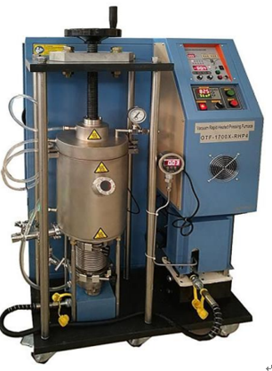 JKZC-RHP1700-20T型超高溫熱壓機（溫度：1700℃，壓力 20T） 